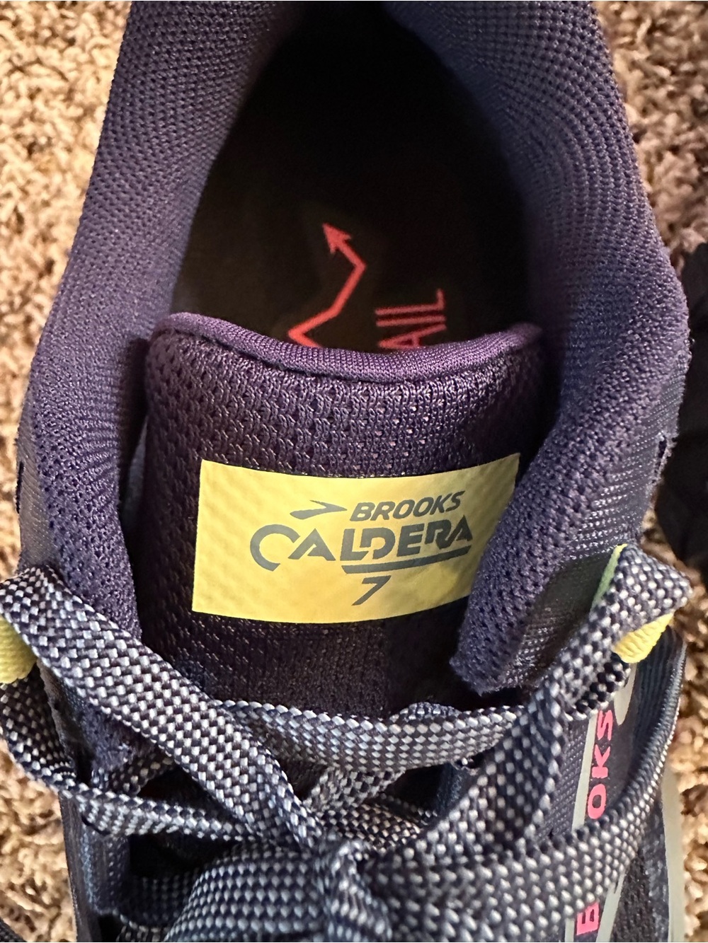 Brooks Caldera 7 Trail Running Shoe - Picture 6 of 9